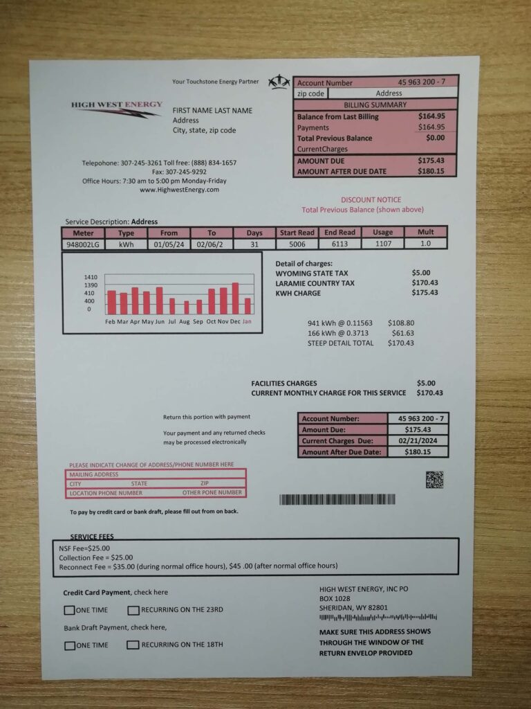 Handheld Wyoming High West Energy statement image for simulation
